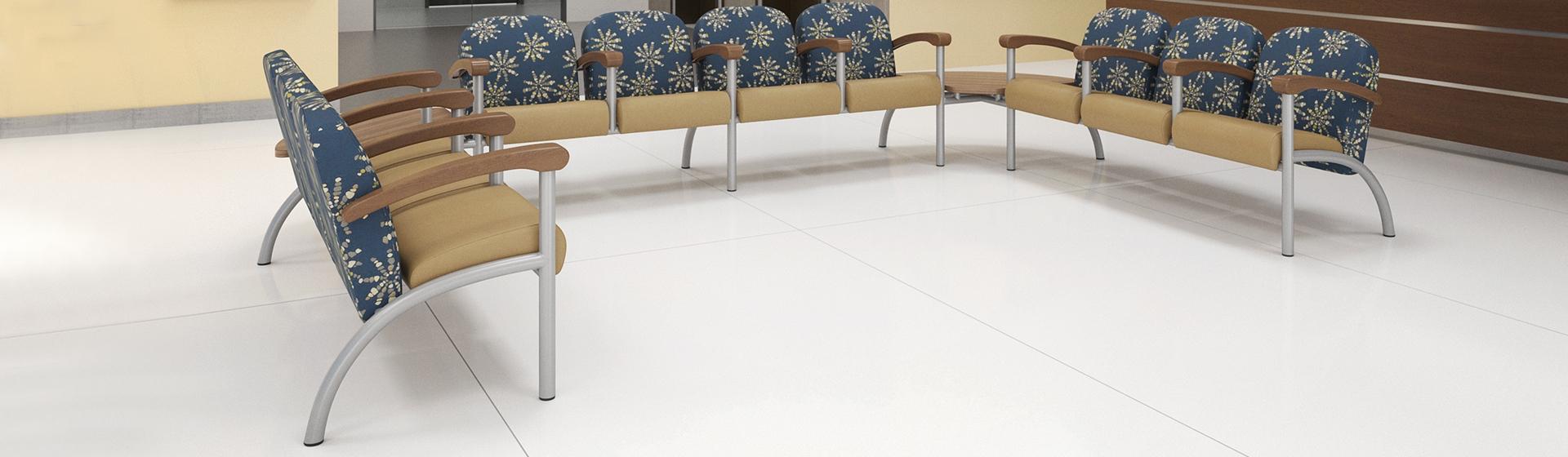 Metal companion seat top